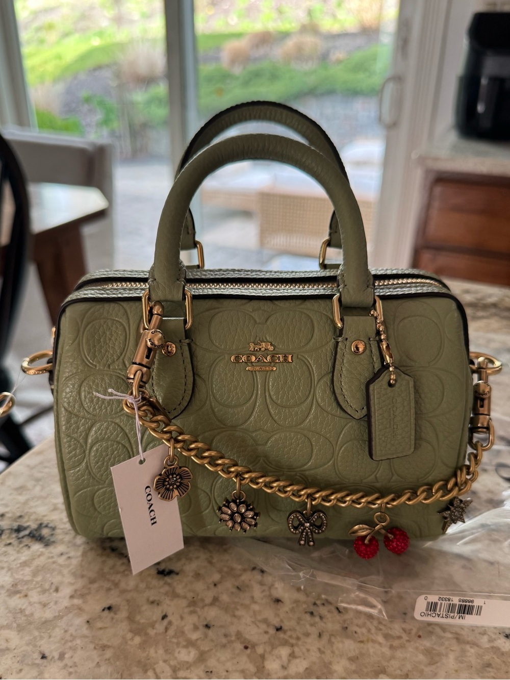 Mini Rowan Crossbody Bag In Signature Leather - Picture 2 of 5